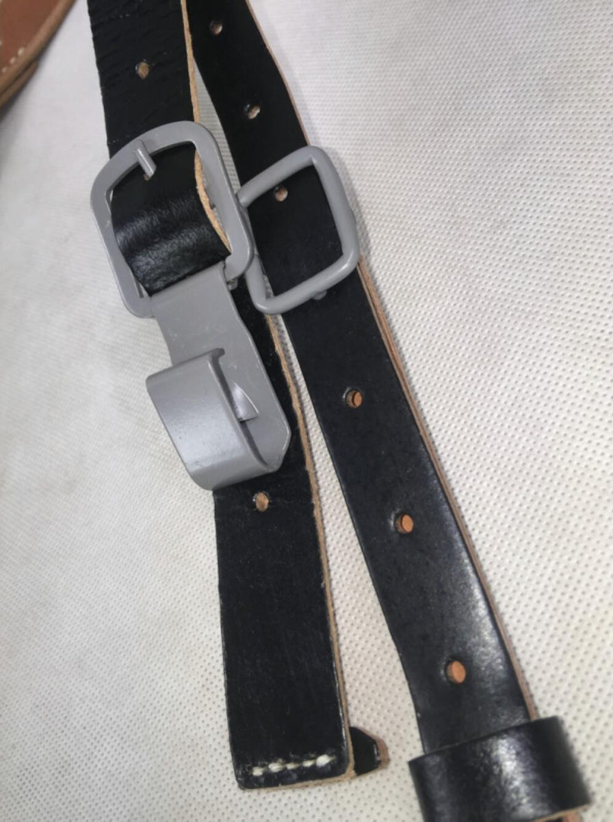 WW2 German Leather Y-Straps Early Period Type Style| Hikimilitariashop