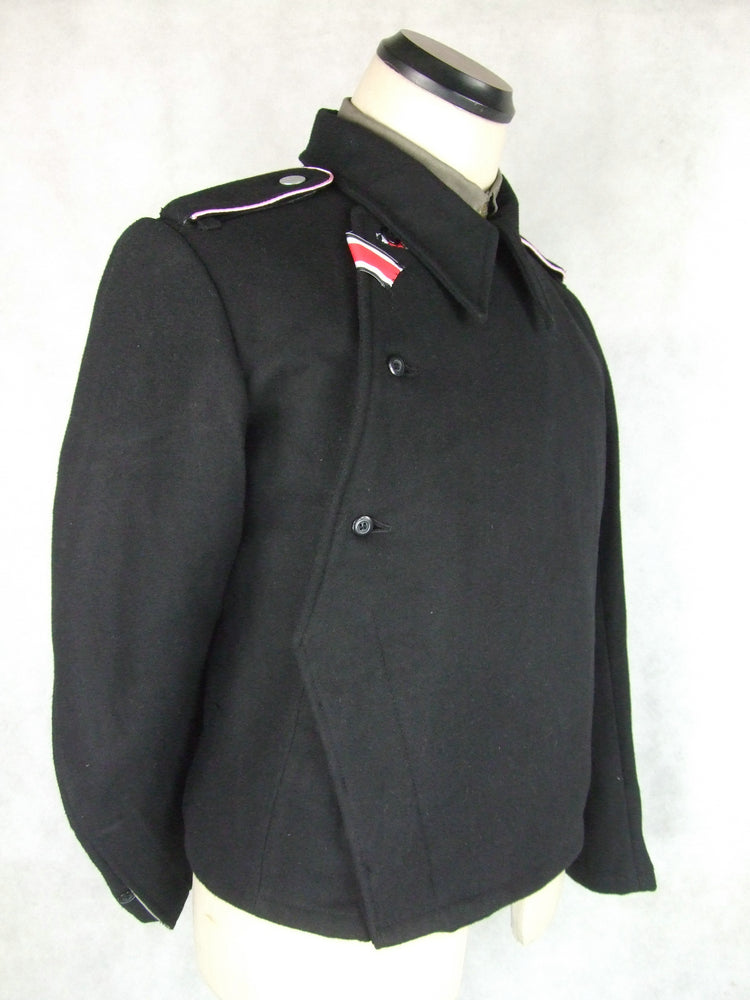 WWII German WH Heer M34 Black Wool Panzer Tunic Jacket| Hikimilitariashop